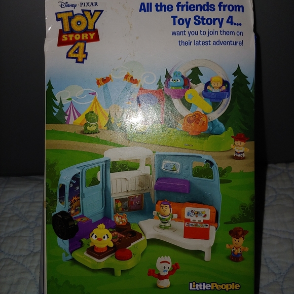 Fisher Price Toy Story 4 Little People Woody and Friends 4 Characters - Picture 2 of 2